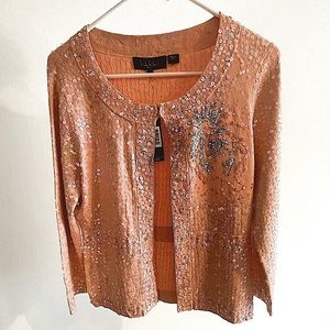 Nicole Miller Sweater with Sequins